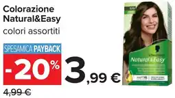 Carrefour Colorazione Natural&Easy offerta