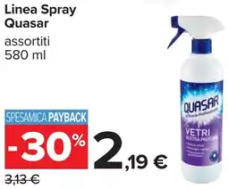 Carrefour Linea Spray Quasar offerta