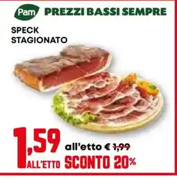 Pam Speck stagionato offerta