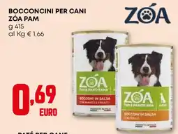 Pam Bocconcini per cani ZÓA PAM offerta