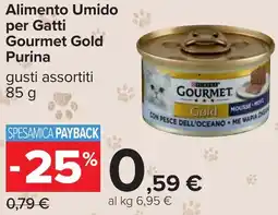 Carrefour Alimento Umido per Gatti Gourmet Gold Purina offerta