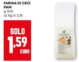 Pam Farina di ceci pam offerta