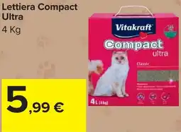 Carrefour Lettiera Compact Ultra offerta