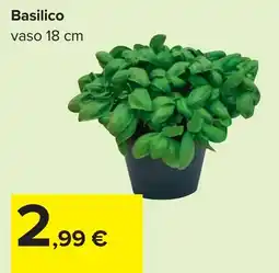 Carrefour Basilico offerta