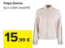 Carrefour Felpa Donna offerta