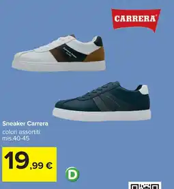 Carrefour Sneaker Carrera offerta