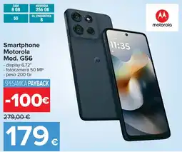 Carrefour Smartphone Motorola Mod. G56 offerta