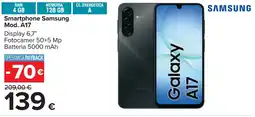 Carrefour Smartphone Samsung Mod. A17 offerta
