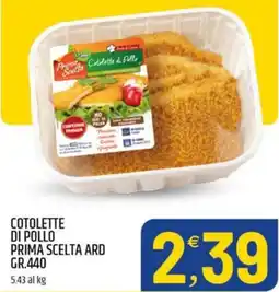 Ard Discount Cotolette di pollo prima scelta ARD offerta