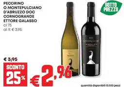 Panorama Pecorino o montepulciano d'abruzzo doc cornogrande ettore galasso offerta