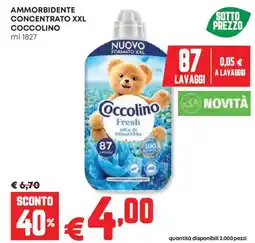 Panorama Ammorbidente concentrato xxl COCCOLINO offerta