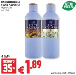 Panorama Bagnodoccia FELCE AZZURRA offerta