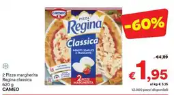Unes 2 Pizze margherita Regina classica CAMEO offerta