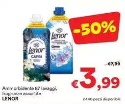 Unes Ammorbidente LENOR offerta
