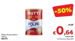 Unes Polpa di pomodoro MUTTI offerta