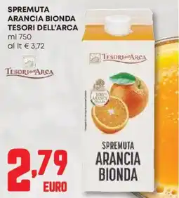 Panorama Spremuta arancia bionda TESORI DELL'ARCA offerta