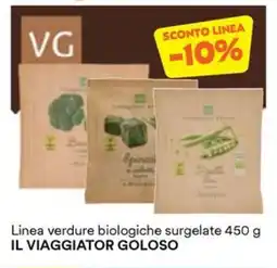 Unes Linea verdure biologiche surgelate IL VIAGGIATOR GOLOSO offerta
