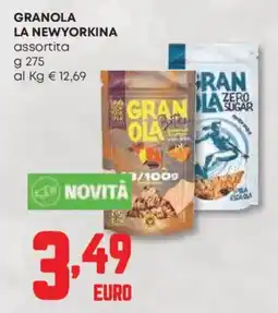 Panorama Granola la newyorkina offerta
