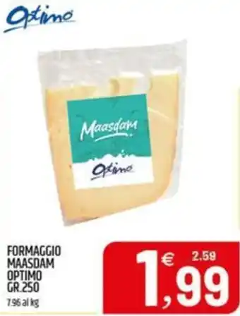 Ard Discount Formaggio maasdam OPTIMO offerta