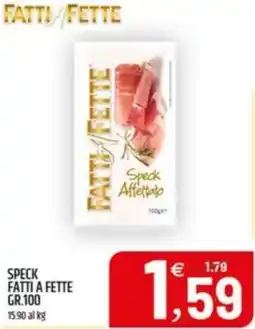 Ard Discount Speck FATTI A FETTE offerta