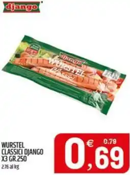 Ard Discount Wurstel classici DJANGO offerta