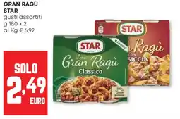 Panorama Gran ragù STAR offerta