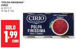 Panorama "polpa finissima" CIRIO offerta