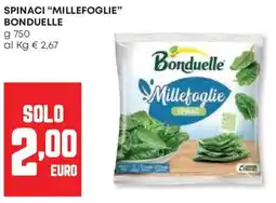 Panorama Spinaci "millefoglie" BONDUELLE offerta