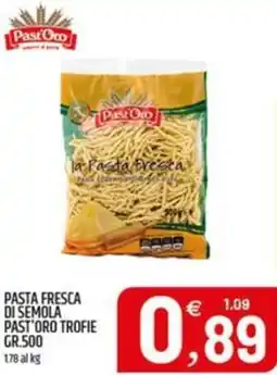 Ard Discount Pasta fresca di semola past'oro trofie offerta