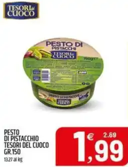 Ard Discount Pesto di pistacchio TESORI DEL CUOCO offerta