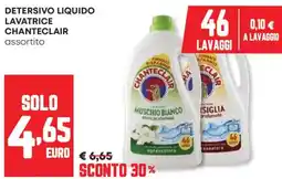 Panorama Detersivo liquido lavatrice CHANTECLAIR offerta
