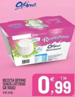 Ard Discount Ricotta optimo senza lattosio offerta