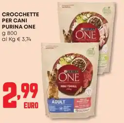 Panorama Crocchette per cani PURINA ONE offerta