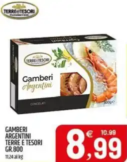 Ard Discount Gamberi argentini TERRE E TESORI offerta