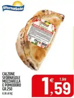 Ard Discount Calzone sfornasole mozzarella e pomodoro offerta