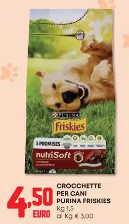 Panorama Crocchette per cani PURINA FRISKIES offerta