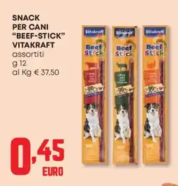 Panorama Snack per cani "beef-stick" VITAKRAFT offerta