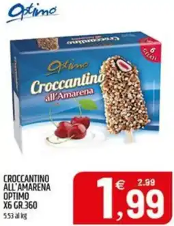 Ard Discount Croccantino all amarena OPTIMO offerta