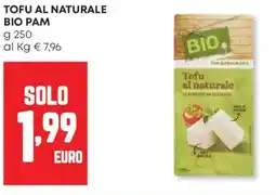 Panorama Tofu al naturale BIO PAM offerta