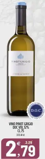 Ard Discount Vino pinot grigio doc vol 12% offerta