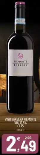 Ard Discount Vino barbera piemonte vol12.5% offerta