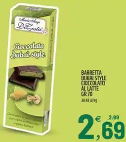 Ard Discount Barretta dubai style cioccolato offerta