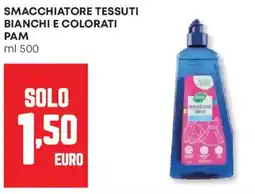 Panorama Smacchiatore tessuti bianchi e colorati PAM offerta