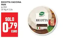 Panorama Ricotta vaccina PAM offerta