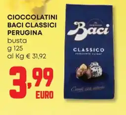 Panorama Cioccolatini baci classici perugina busta offerta