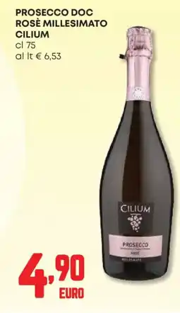 Panorama Prosecco doc rosè millesimato CILIUM offerta