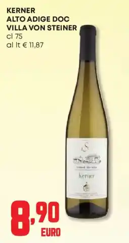 Panorama Kerner alto adige doc villa von steiner offerta