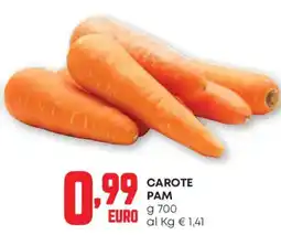 Panorama Carote PAM offerta