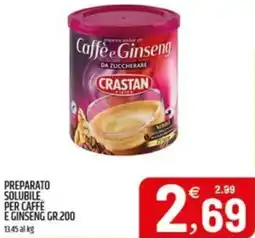 Ard Discount Preparato solubile per caffe e ginseng offerta