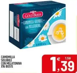Ard Discount Camomilla solubile con melatonina x16 buste offerta